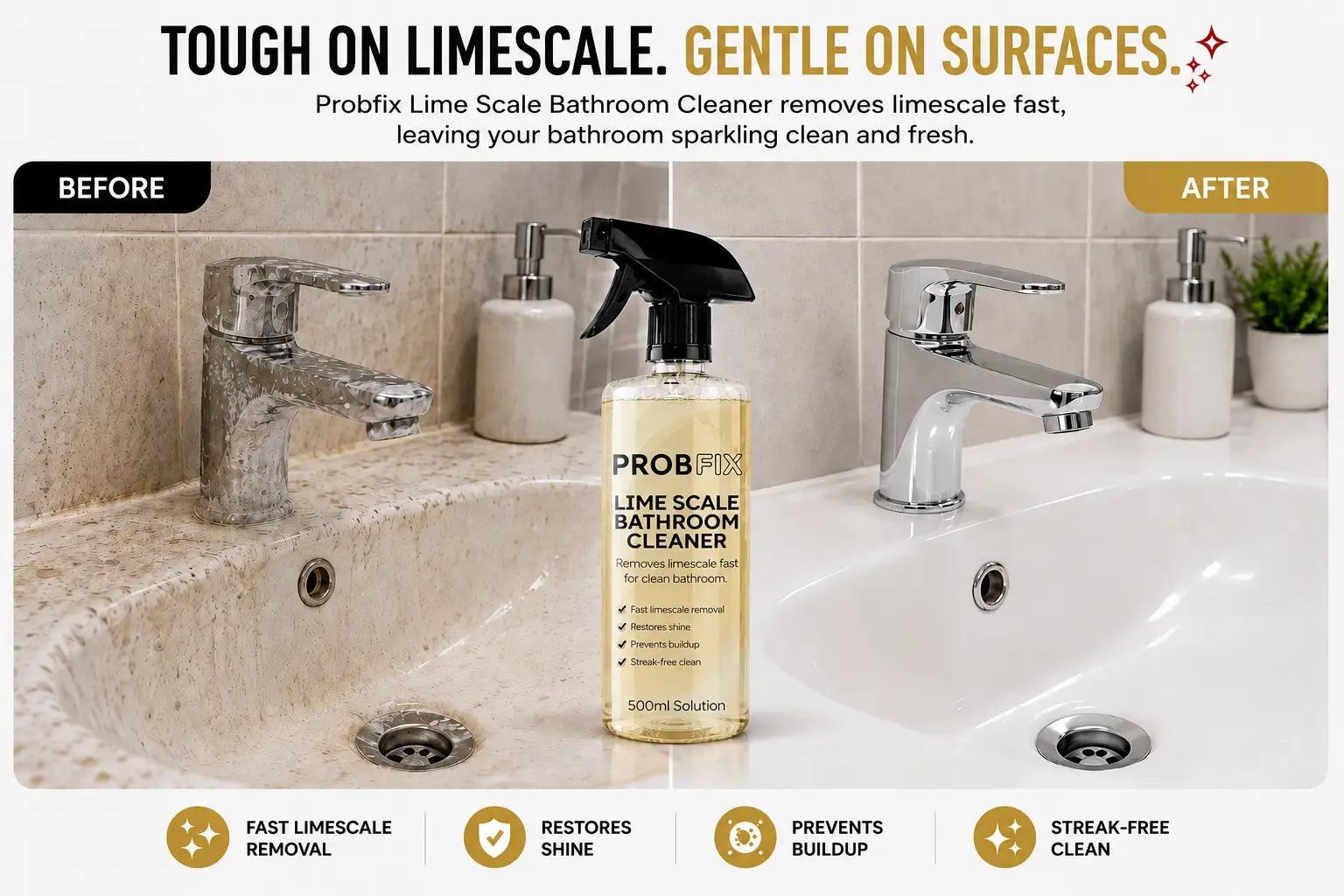 ProbFix Lime Scale Bathroom Cleaner